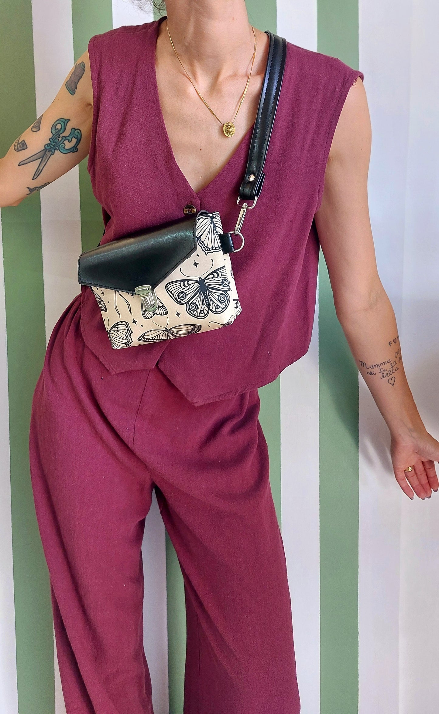 MARSUPIELLO nero/ tattoo camel