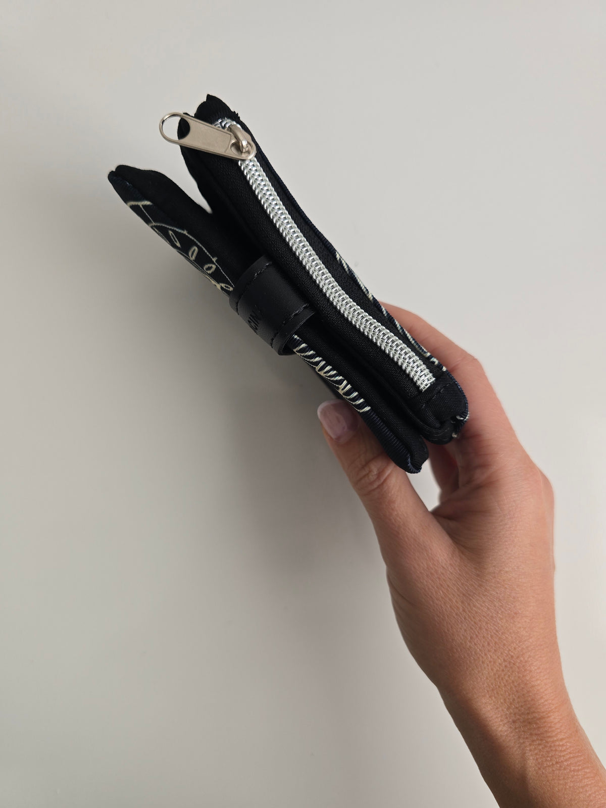 MINI WALLET - portafoglio compatto|ex voto nero