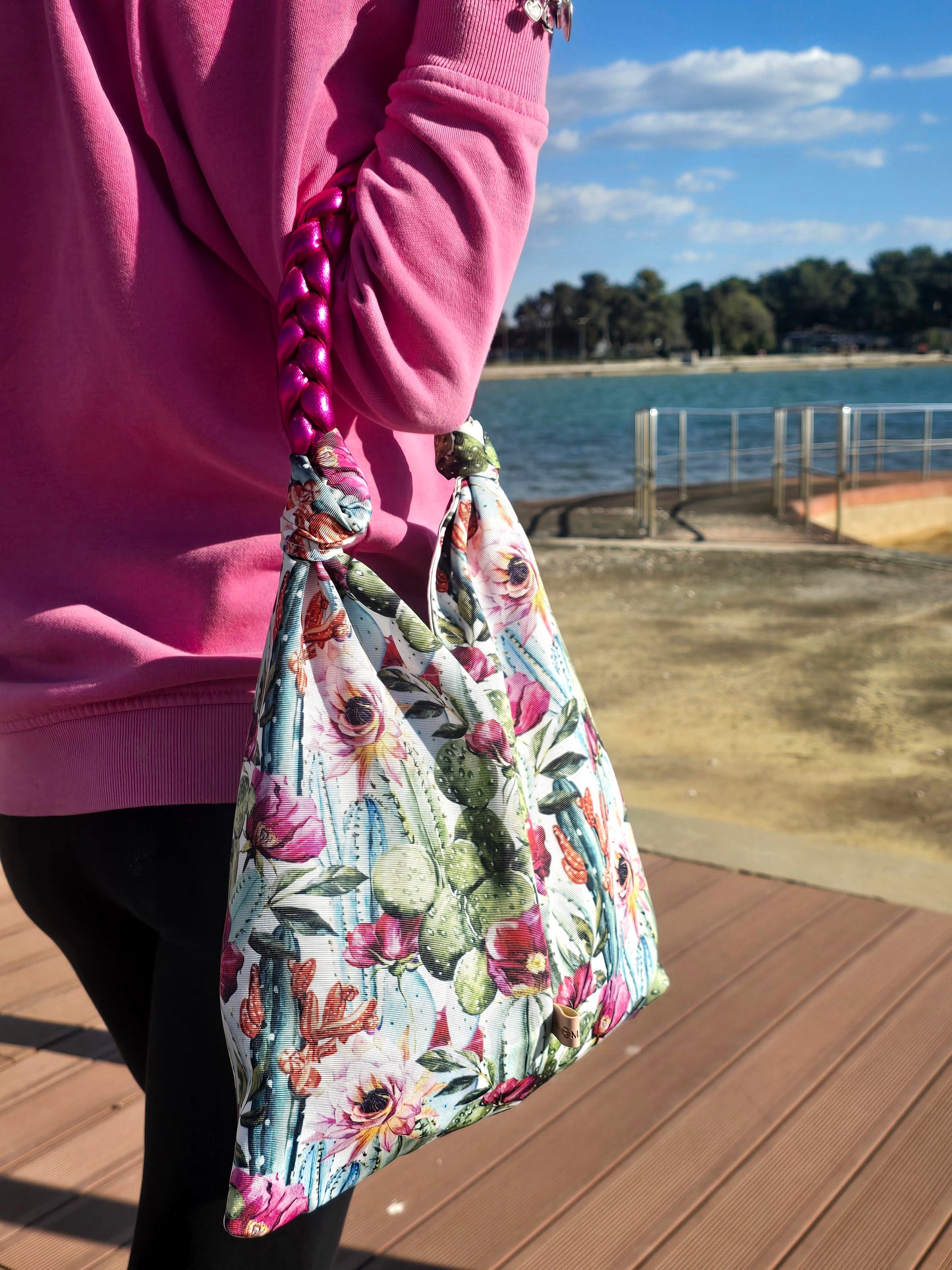 KNOT BAG cactus pink