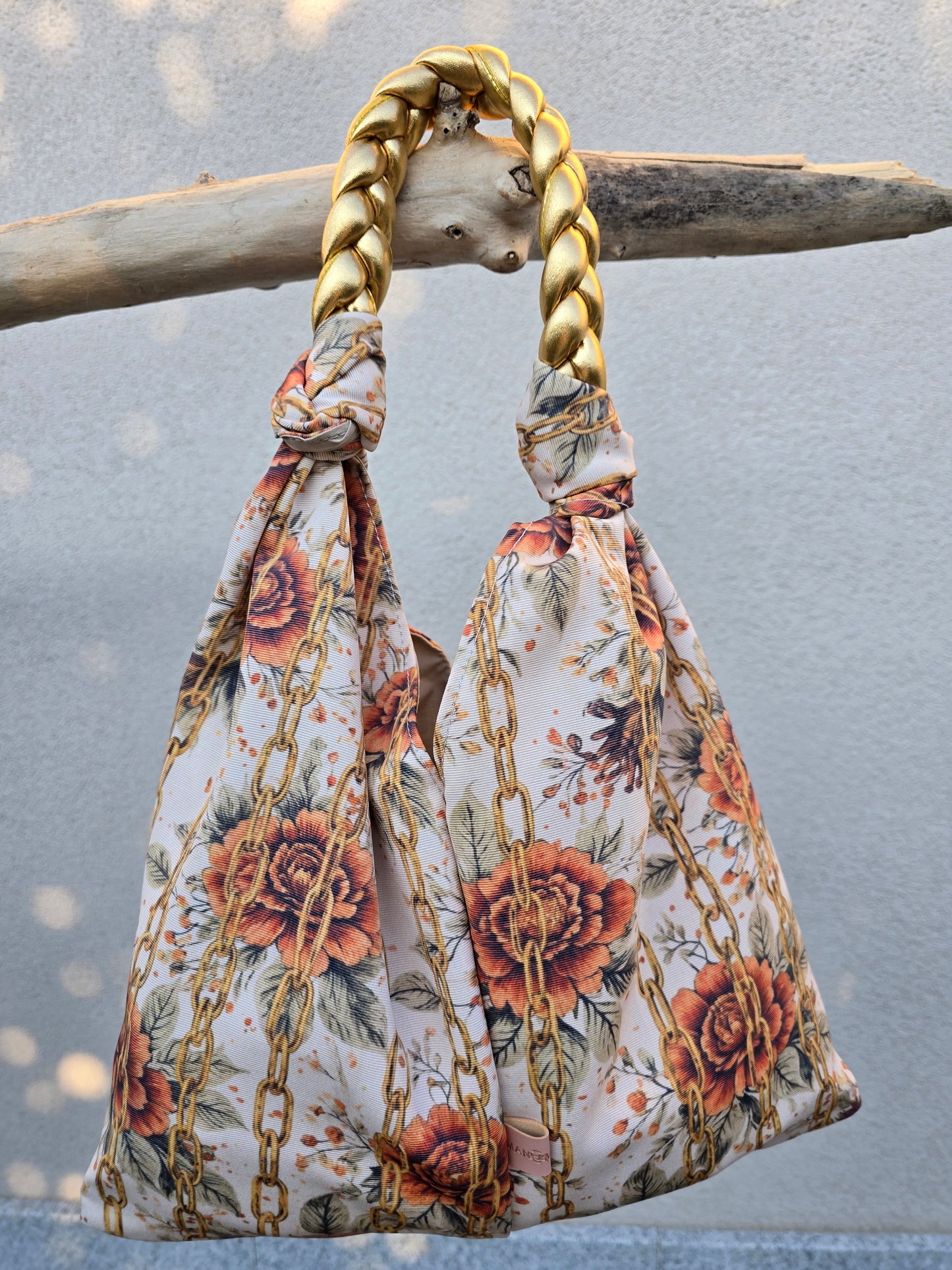 KNOT BAG oro fiori