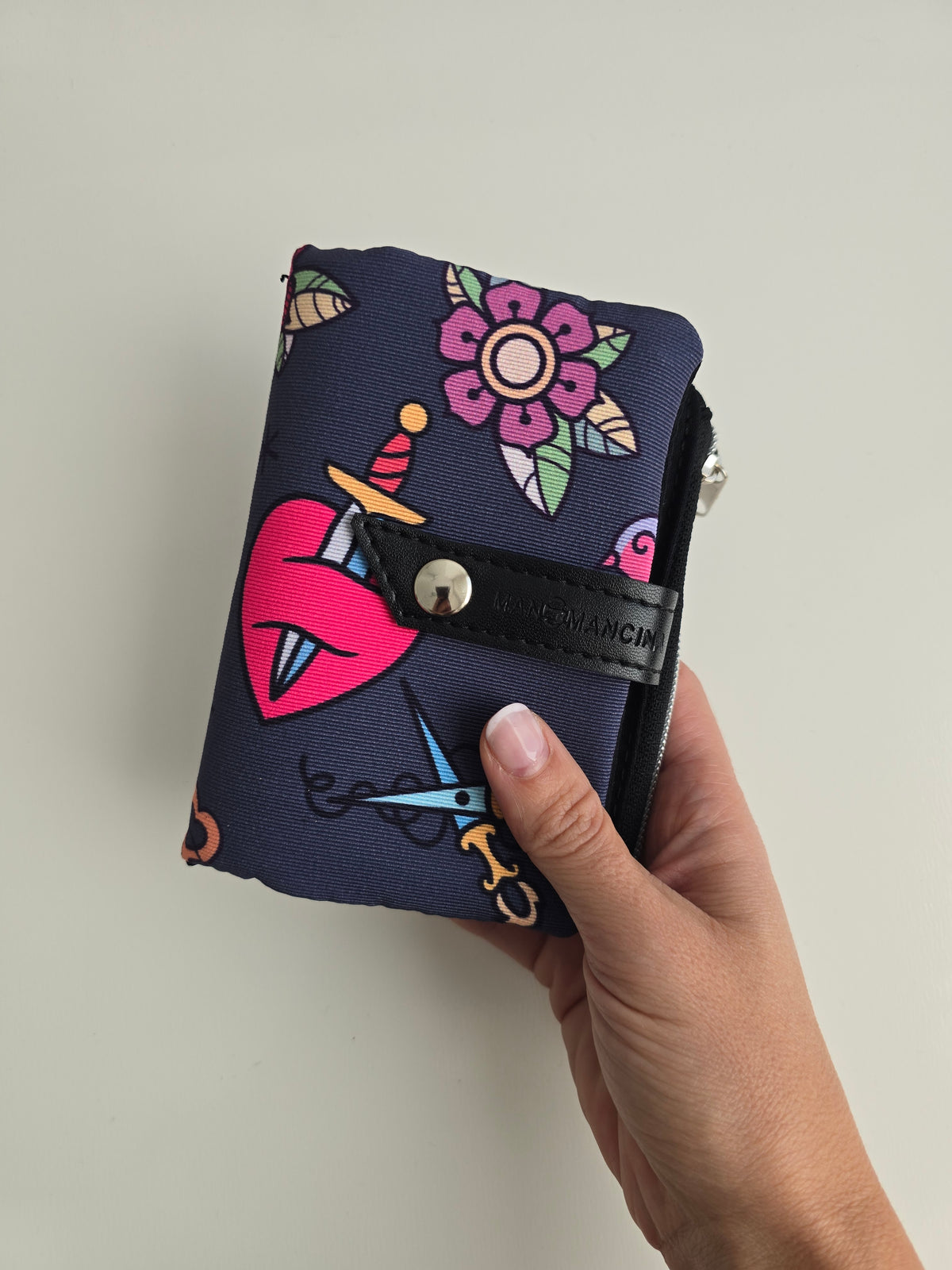 MINI WALLET - portafoglio compatto|love pink