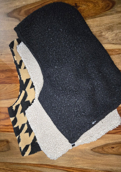 BALACLAVA lana bouclé nero