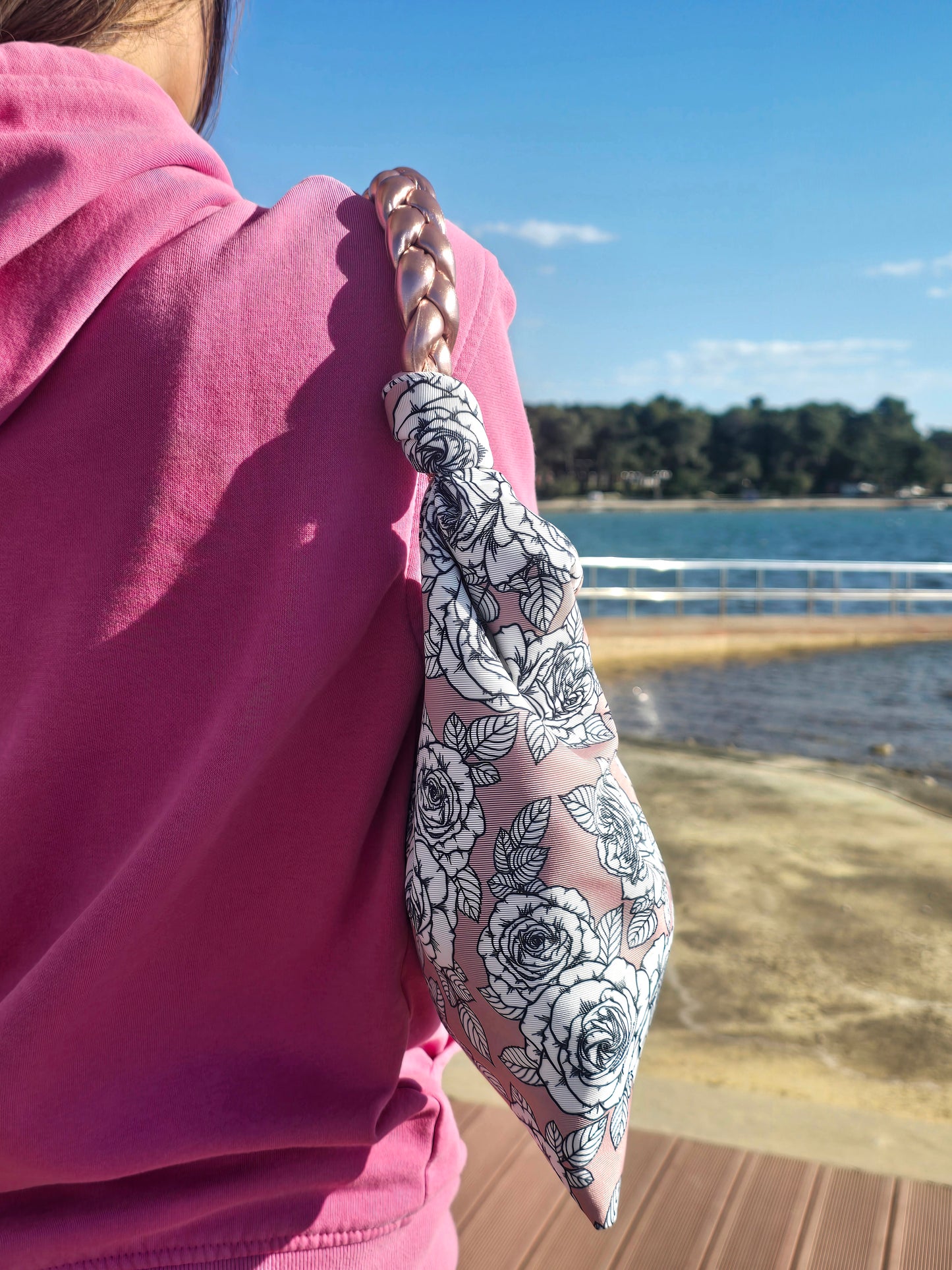 KNOT BAG rose