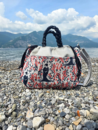 "L'ORGANIZZATA" grigio chiaro/geisha