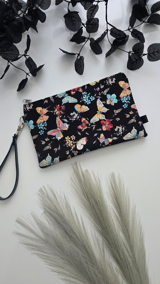 "BUSTARELLA" butterfly nero