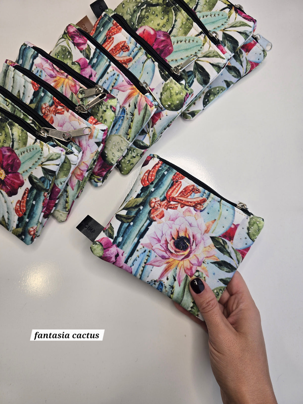 POCHETTE COMPACT | PORTA CARTE E MONETE | tutte le fantasie con fiori