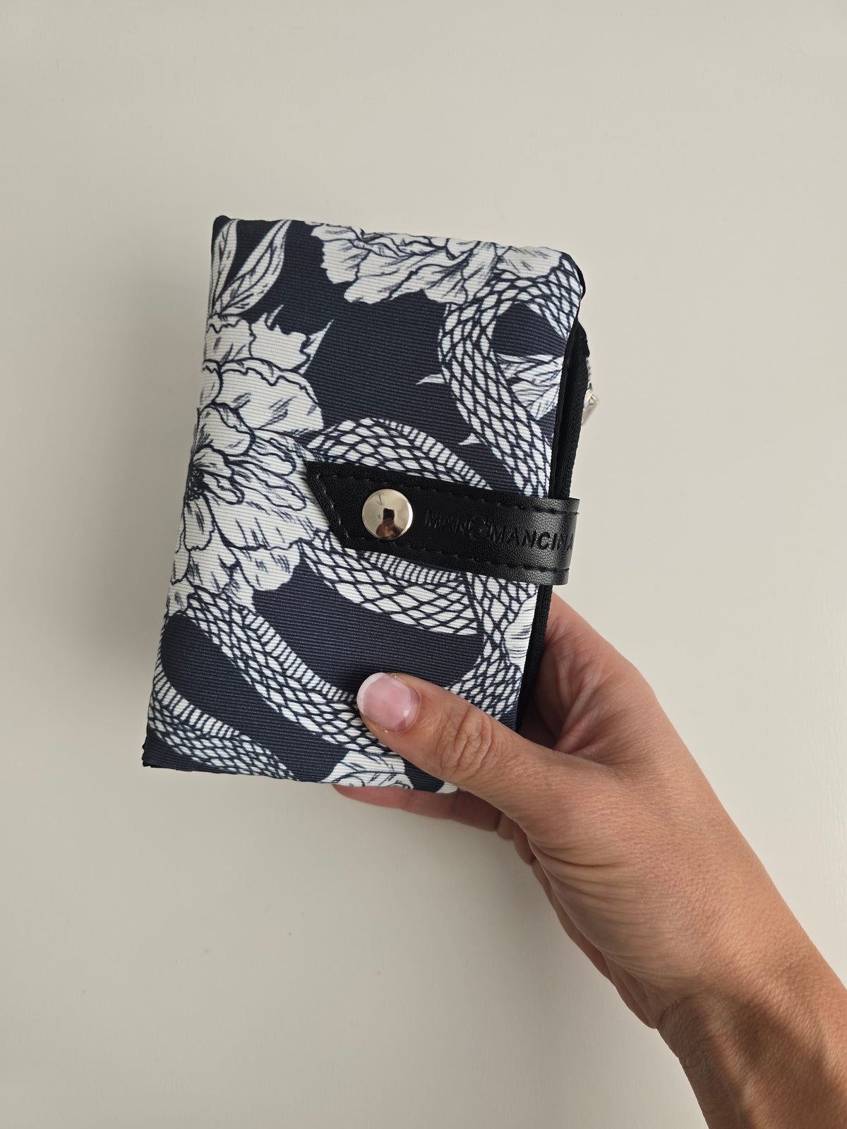 MINI WALLET - portafoglio compatto|fiori serpenti
