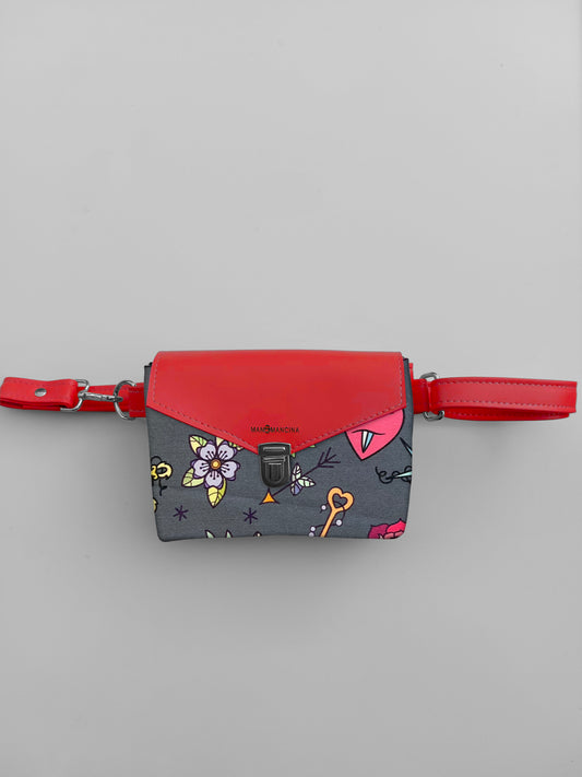 MARSUPIELLO rosso / love pink