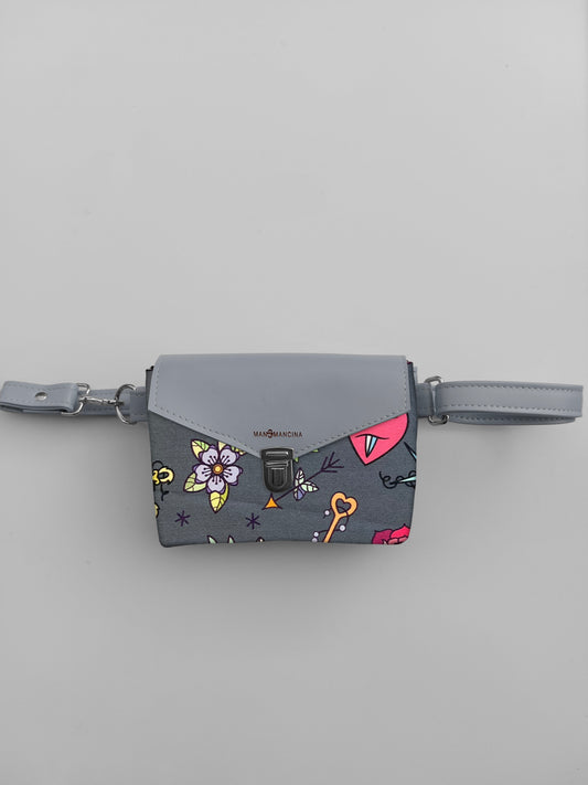 MARSUPIELLO grigio / love pink
