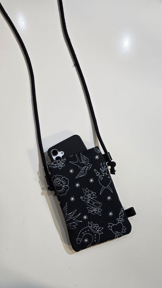 Phone bag basic TATTOO black