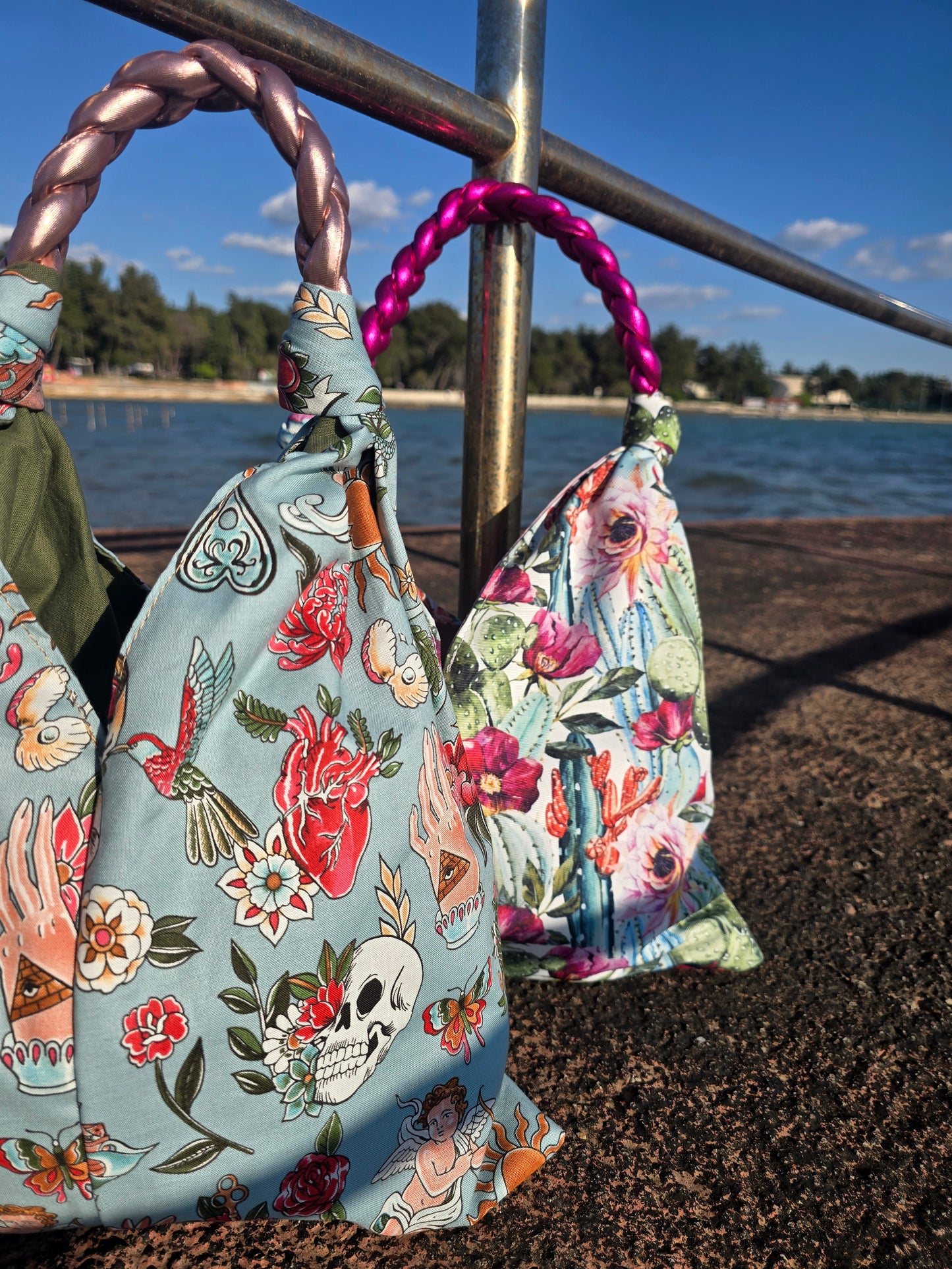 KNOT BAG cactus pink