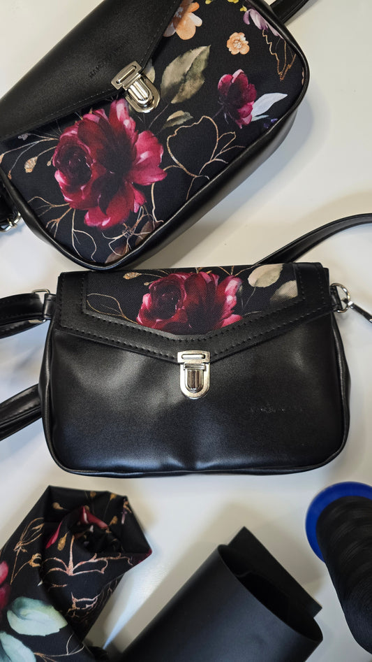 MARSUPIELLO large NERO / patella nero bordeaux