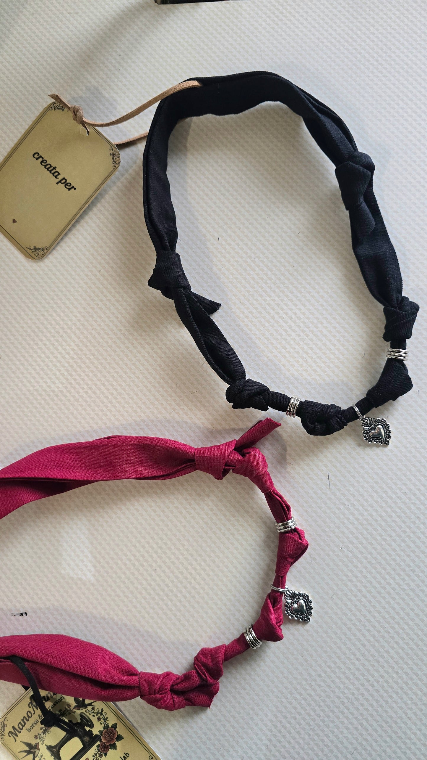 COLLANA ex voto nera