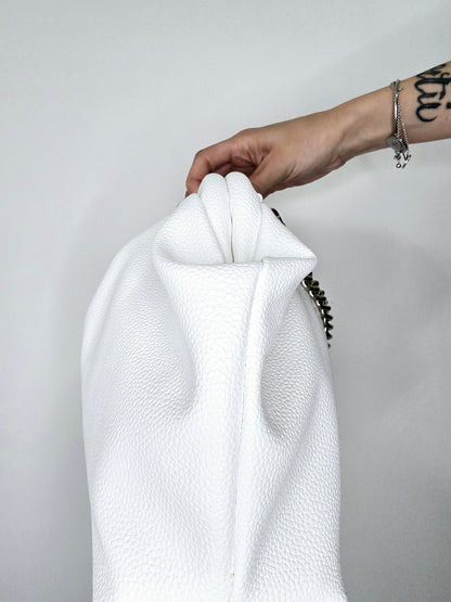 BORSA CLIC CLAC bianco