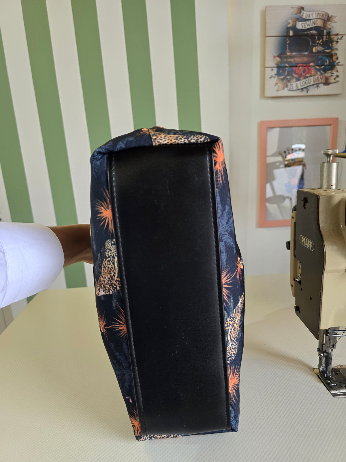 BORSA CLIC CLAC tracolla regolabile jungle