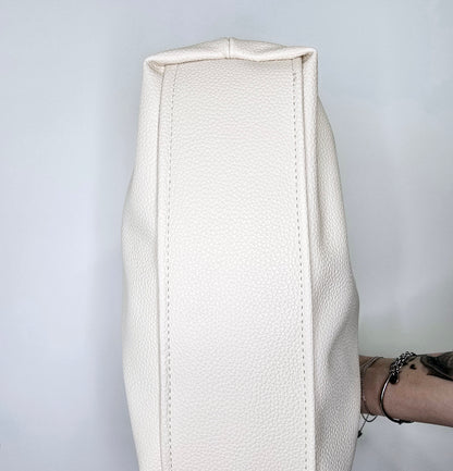BORSA CLIC CLAC beige