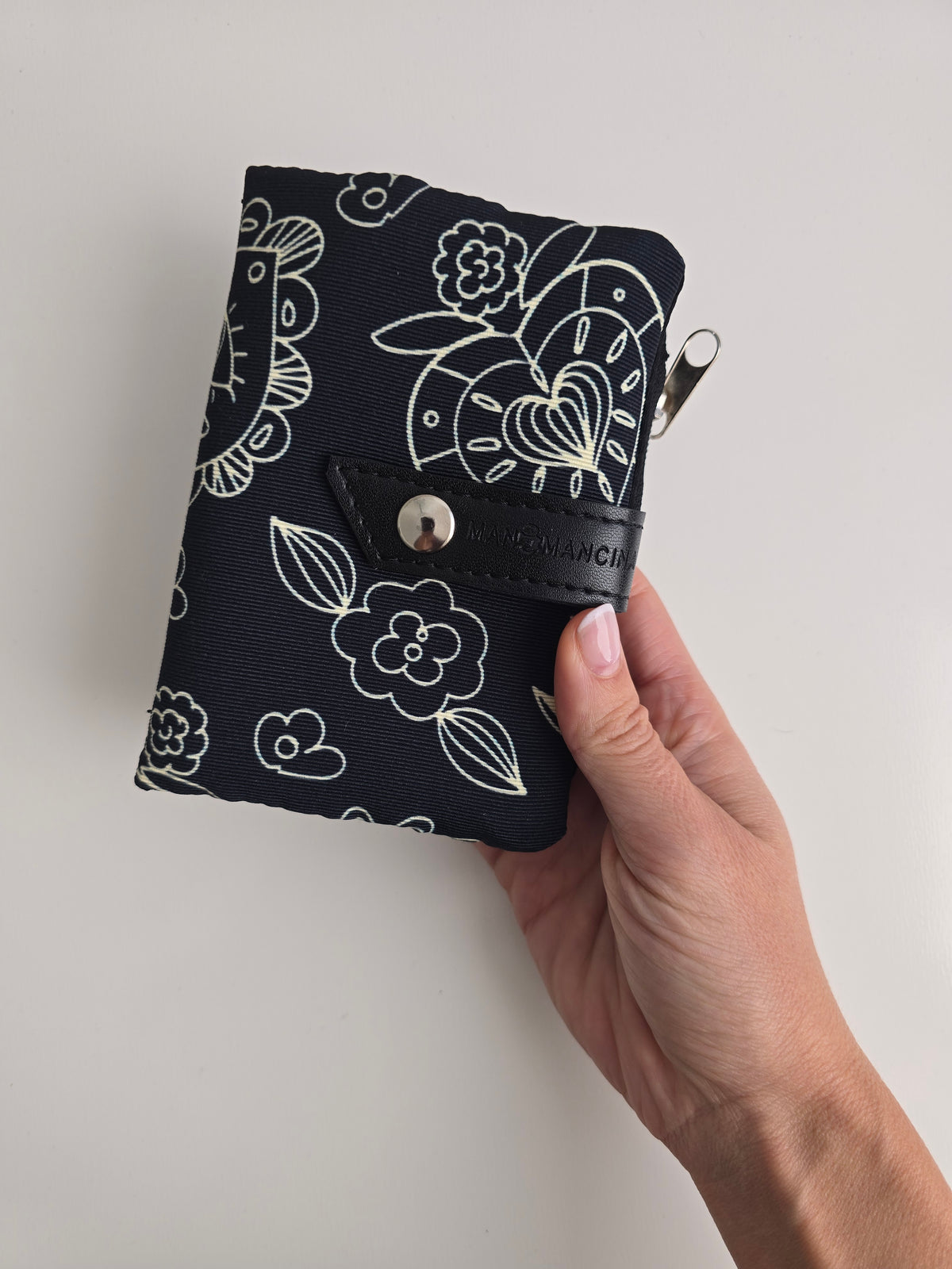 MINI WALLET - portafoglio compatto|ex voto nero