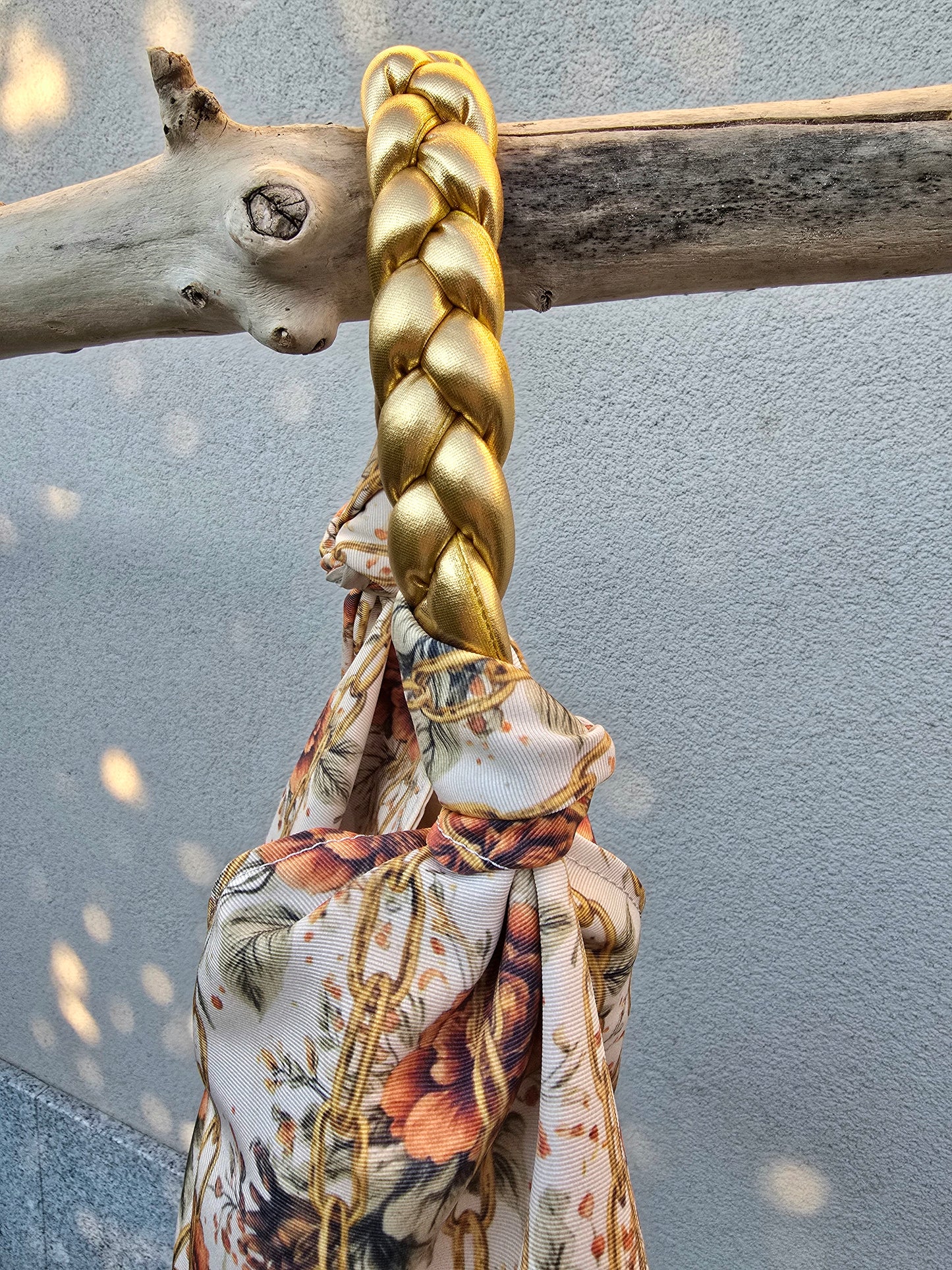 KNOT BAG oro fiori