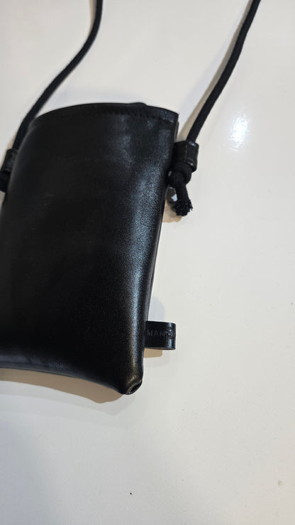 Phone bag basic TINTA UNITA NERO