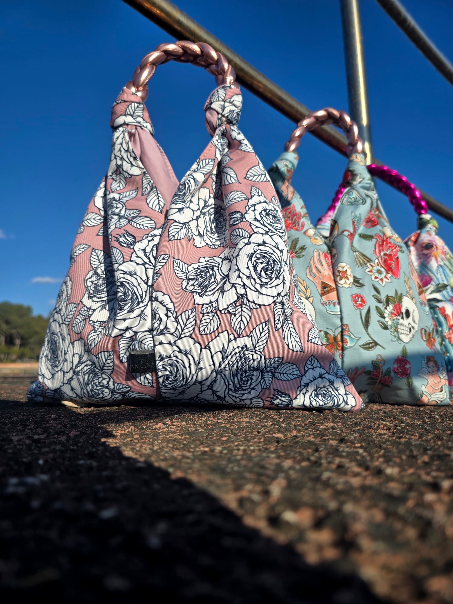KNOT BAG rose