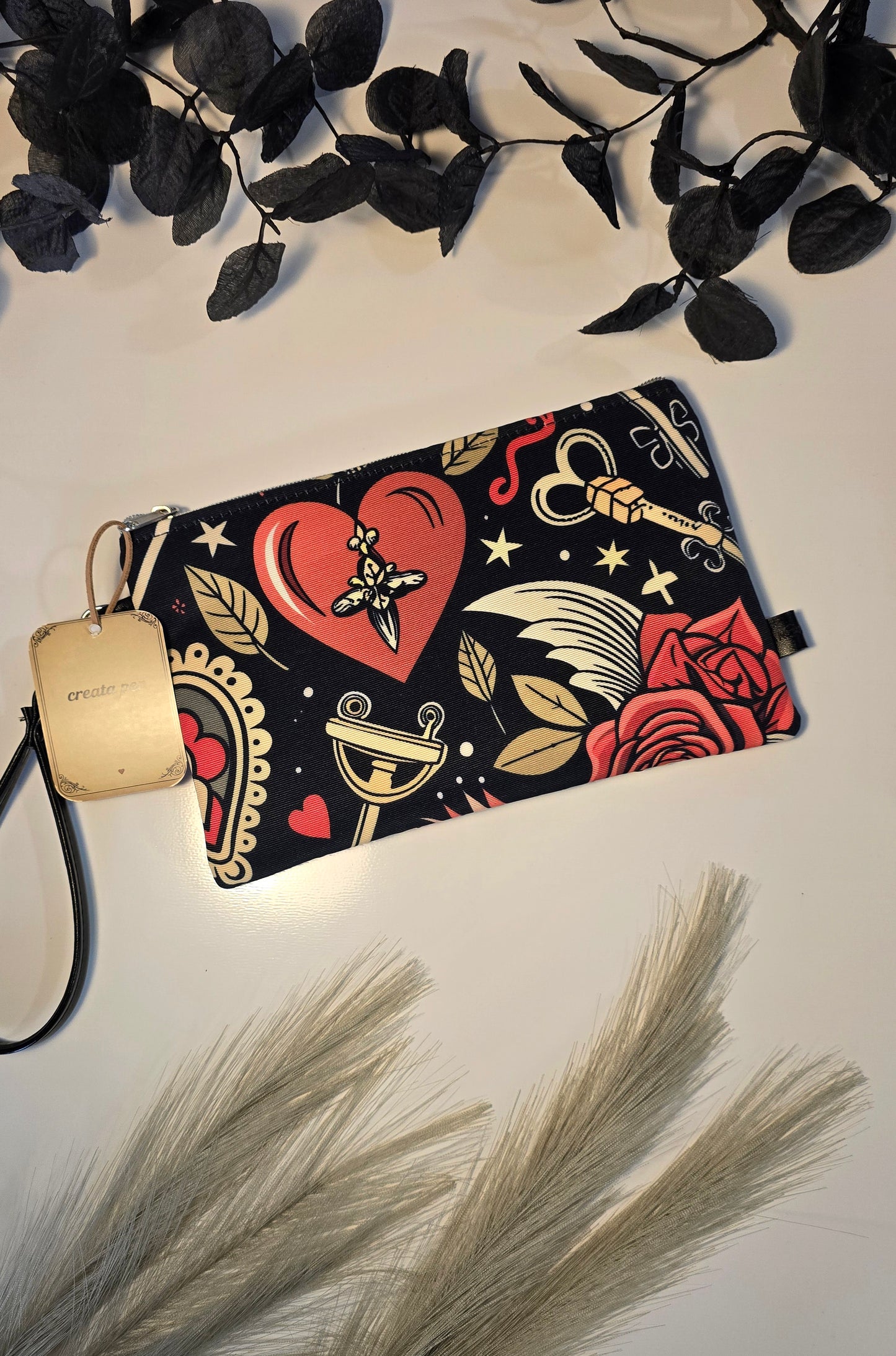 "BUSTARELLA" tattoo love disegno large