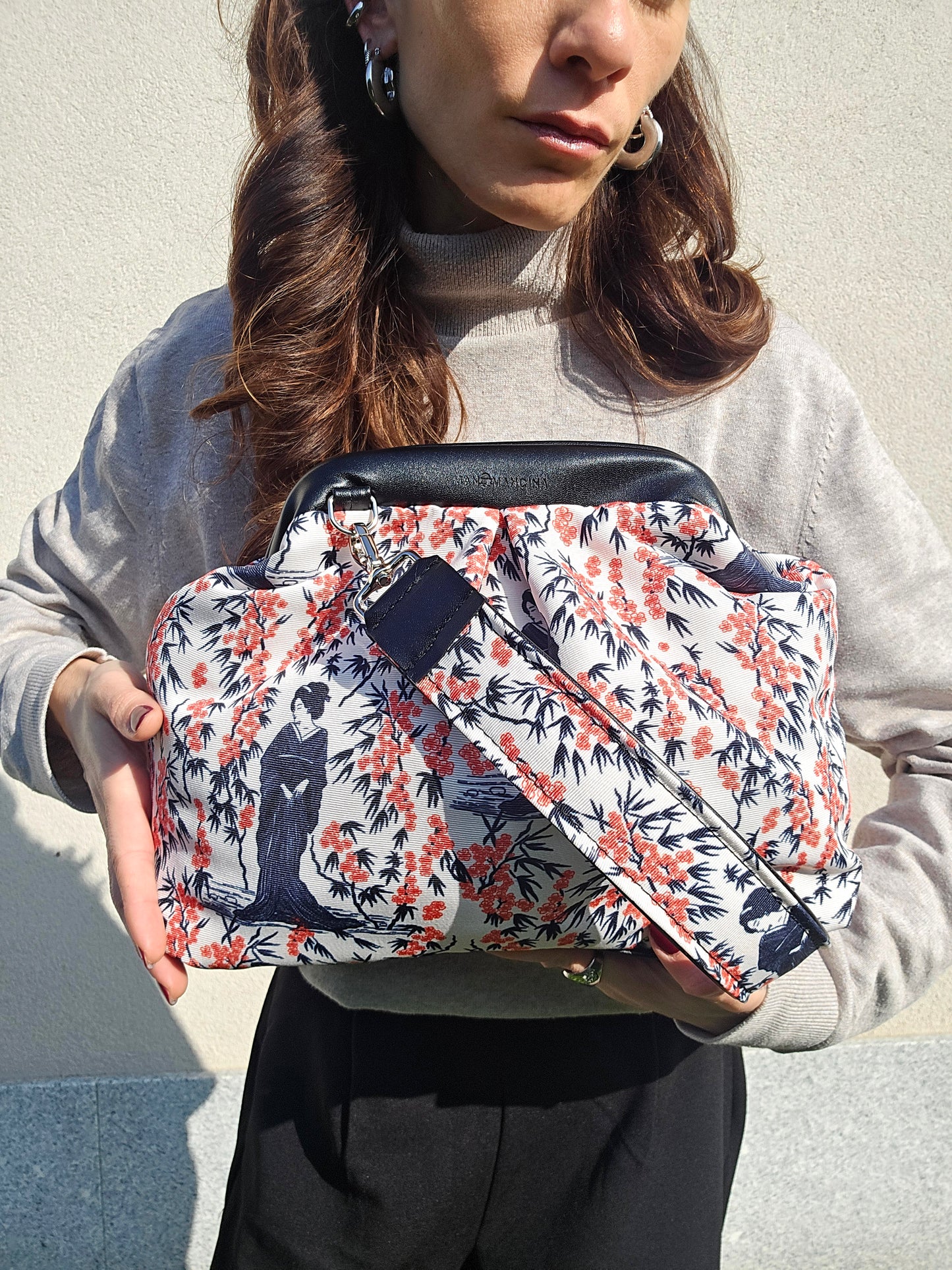 BORSA CLIC CLAC nero / japan