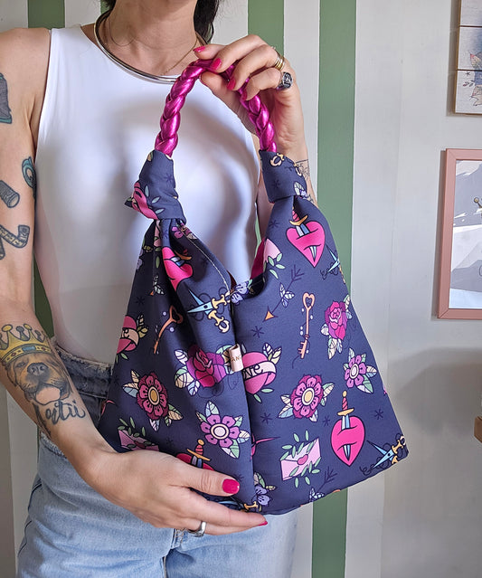 KNOT BAG love pink