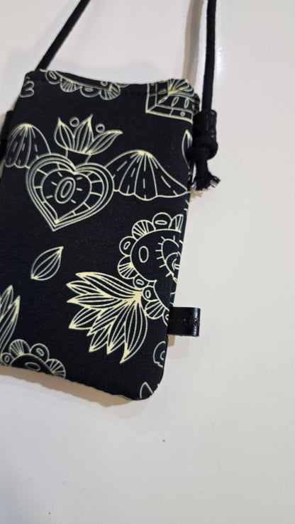 Phone bag basic EX VOTO NERO