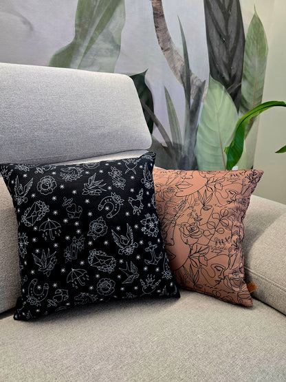 CUSCINO tattoo black