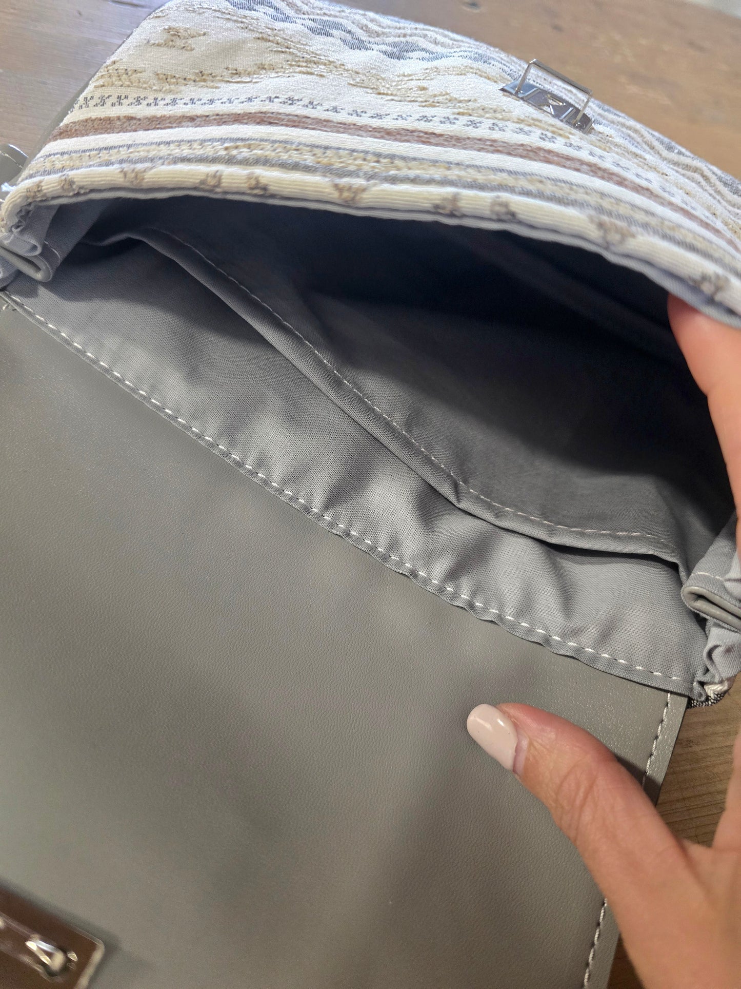 MARSUPIELLO large GRIGIO / boho