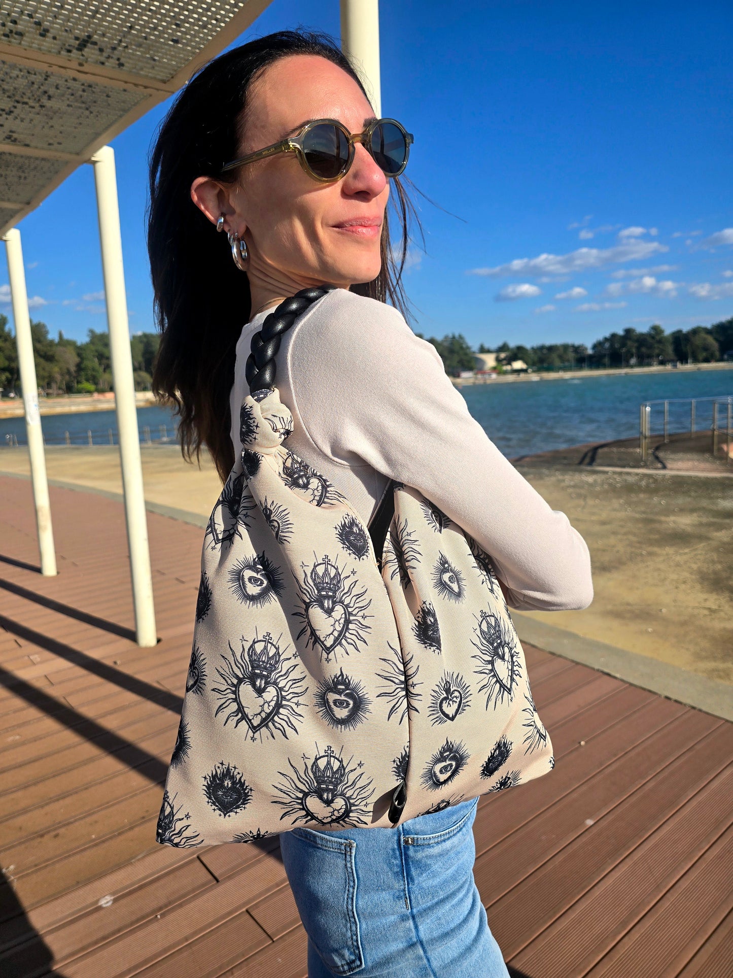 KNOT BAG ex voto beige new