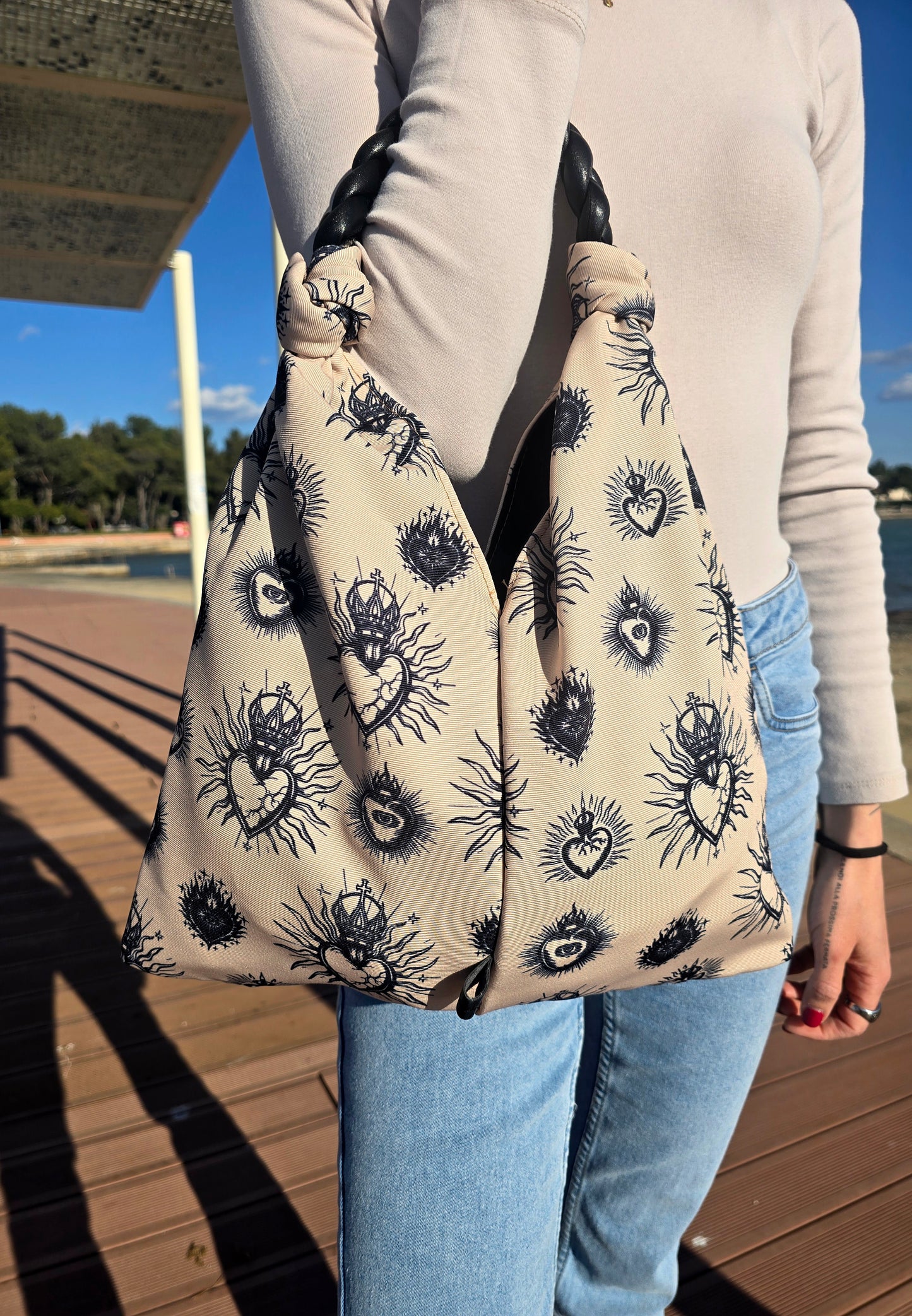 KNOT BAG ex voto beige new
