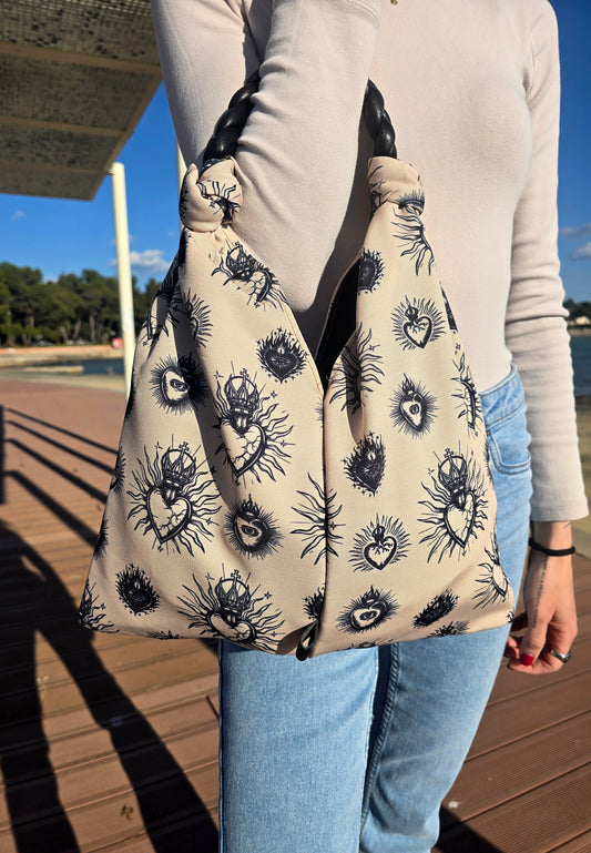 KNOT BAG ex voto beige new