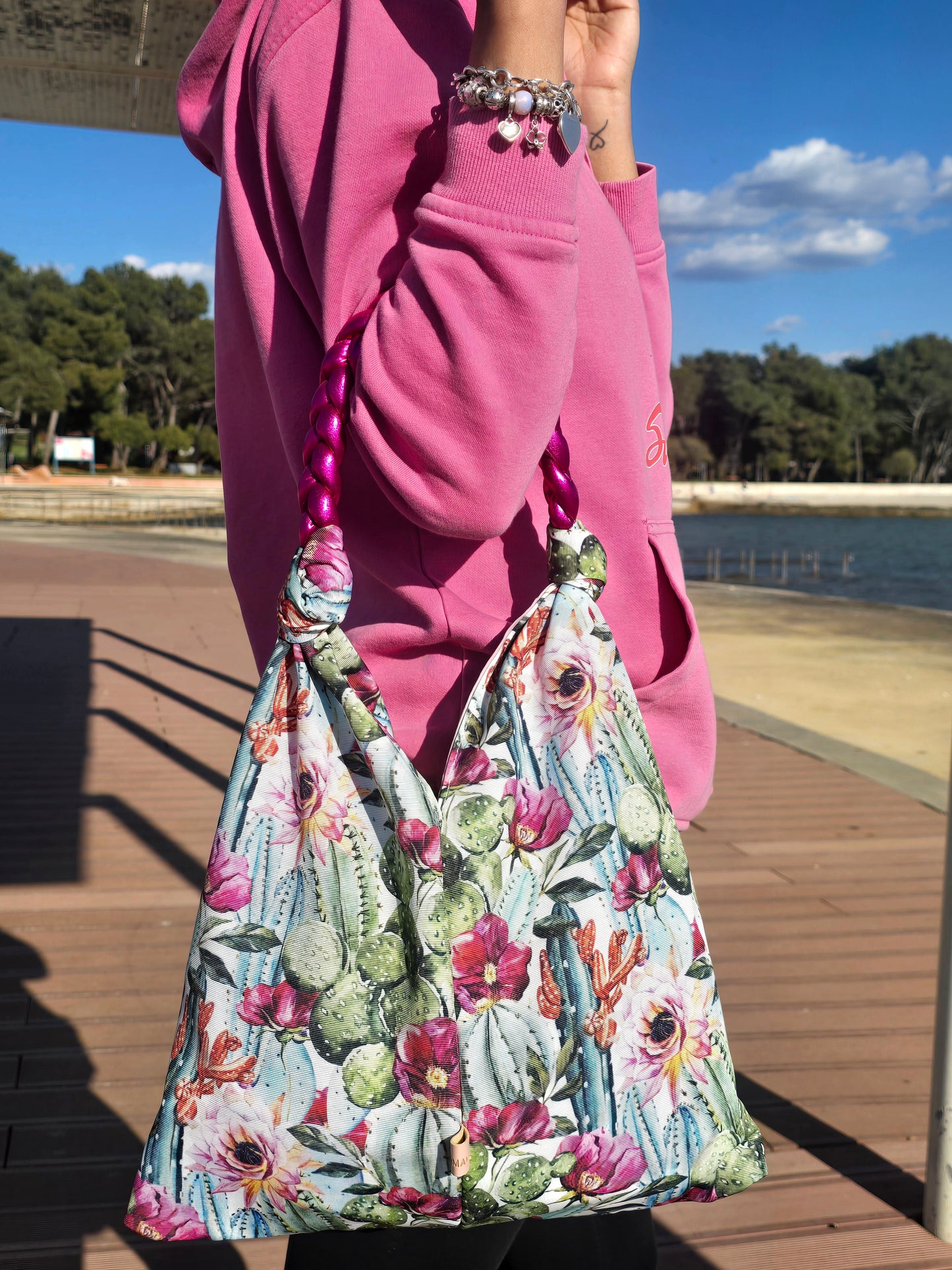 KNOT BAG cactus pink
