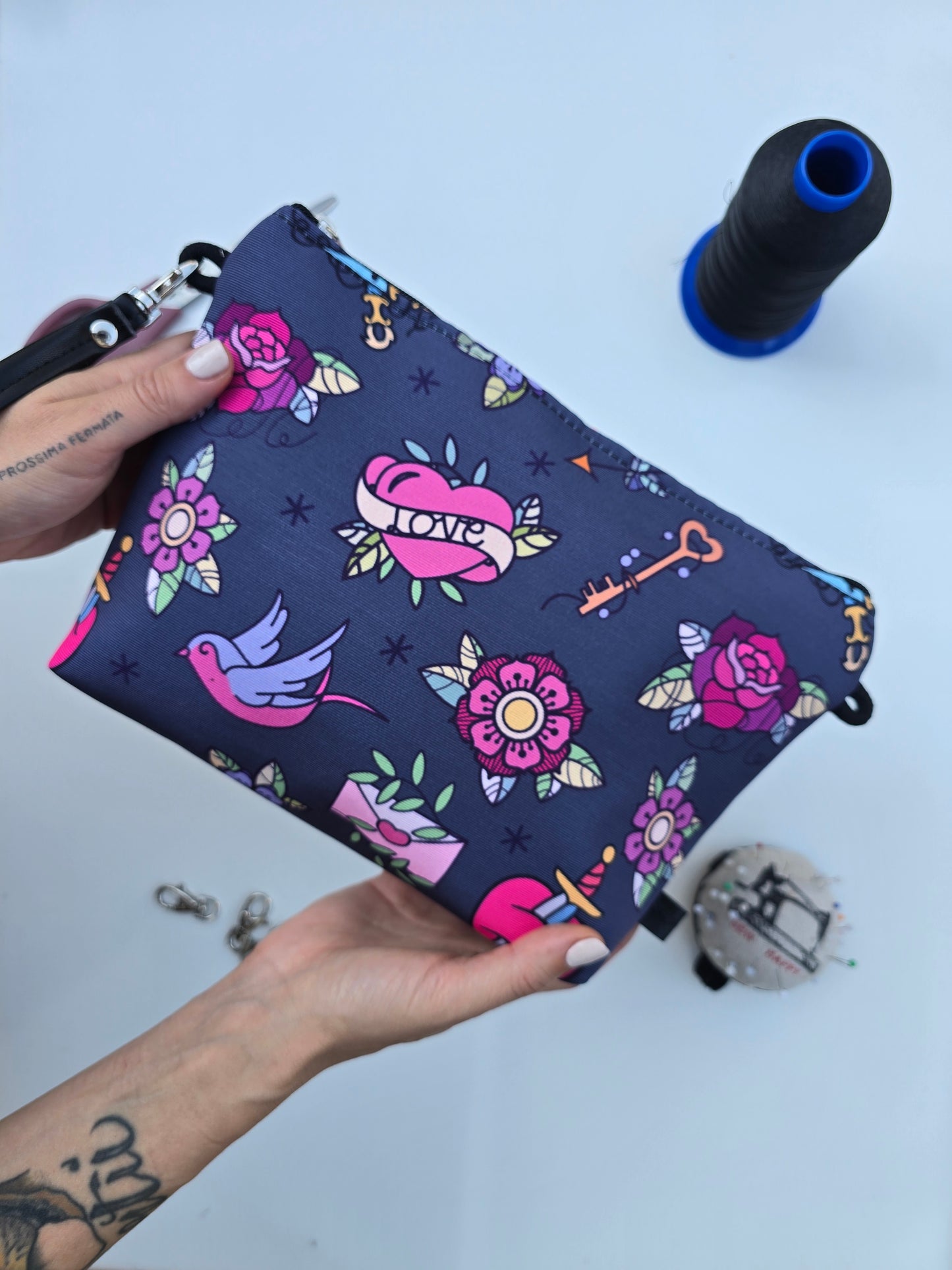 MAXI POCHETTE love pink