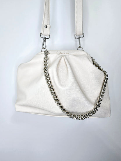 BORSA CLIC CLAC beige