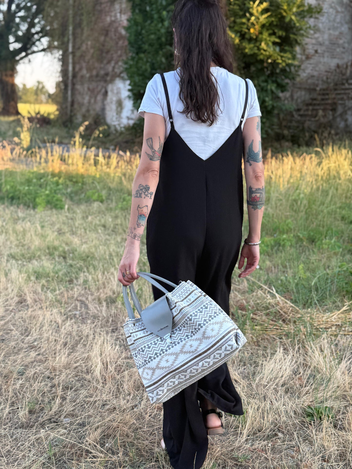 L'ARTIGIANA - grigio/boho