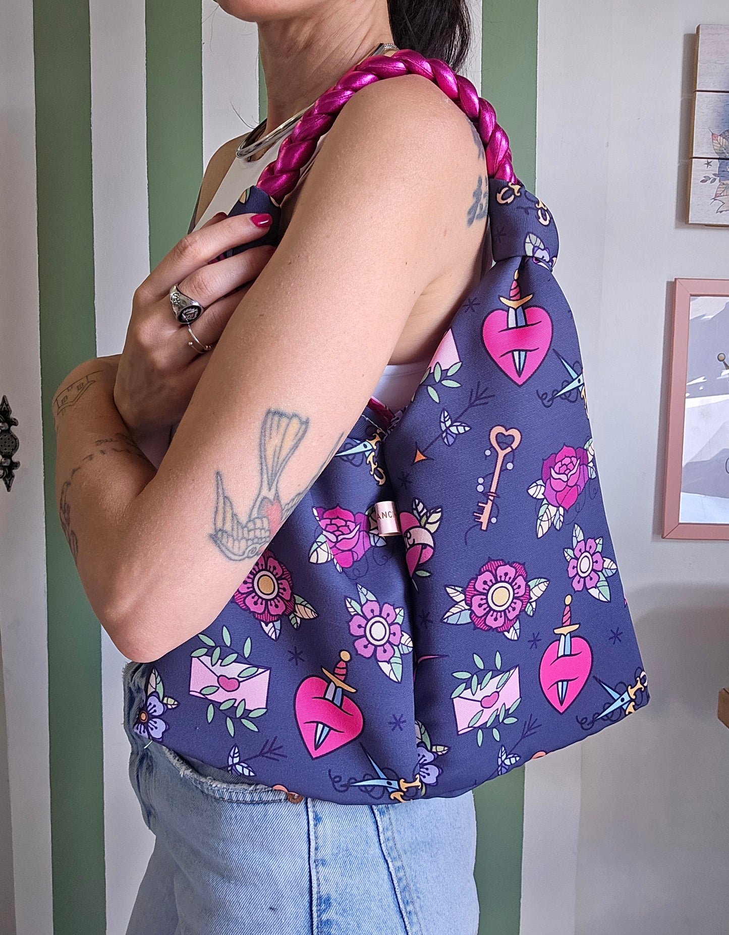 KNOT BAG love pink