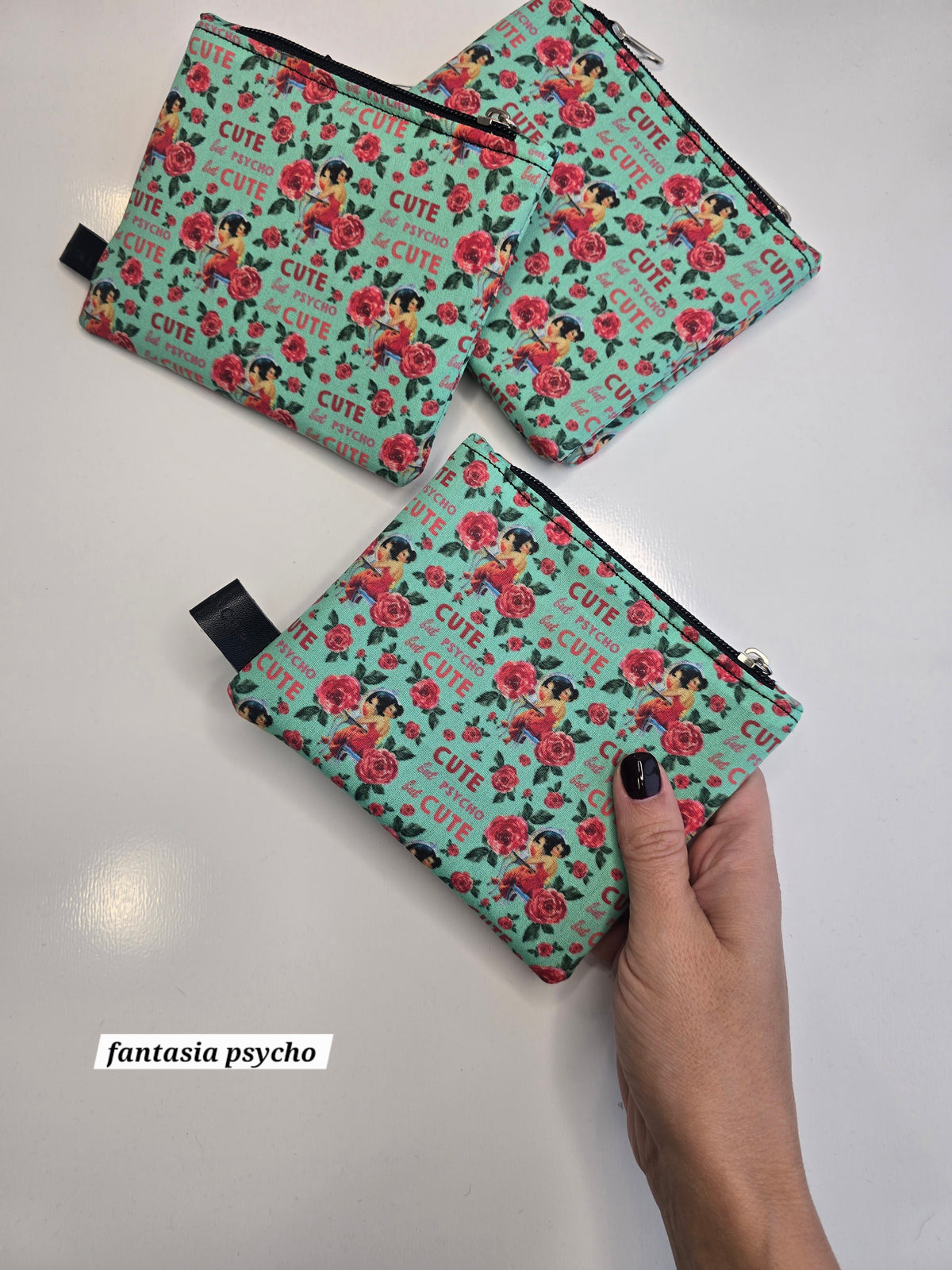 POCHETTE COMPACT | PORTA CARTE E MONETE | tutte le fantasie con fiori