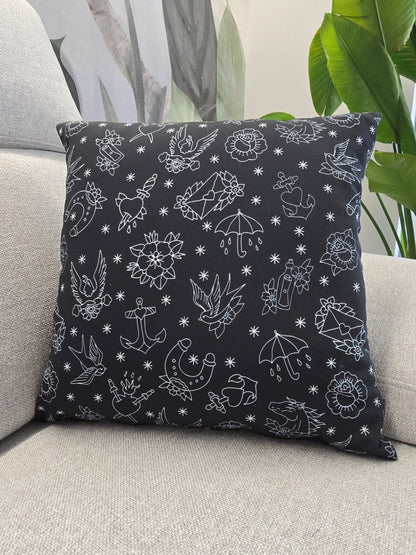CUSCINO tattoo black