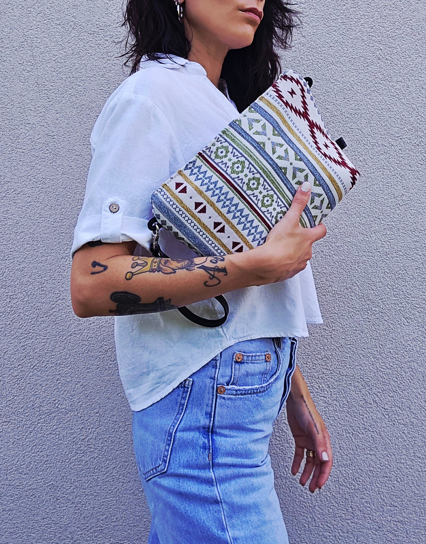 MAXI POCHETTE boho multicolor