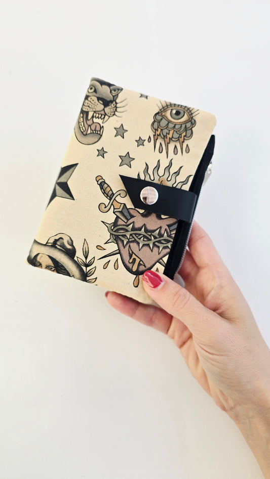 MINI WALLET ~ tattoo beige (pre-order, in produzione dal 10/10)