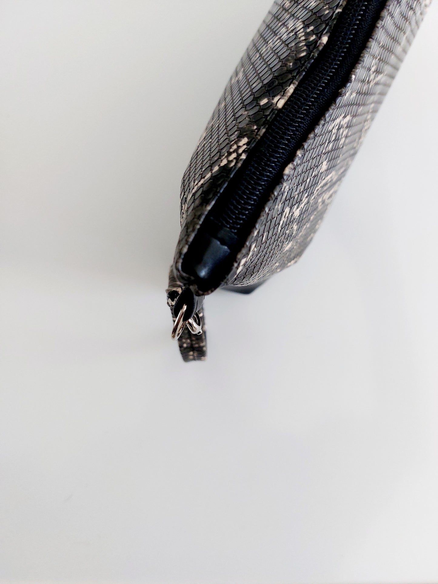 "POSCÈ" pochette in similpelle nero/japan multicolor