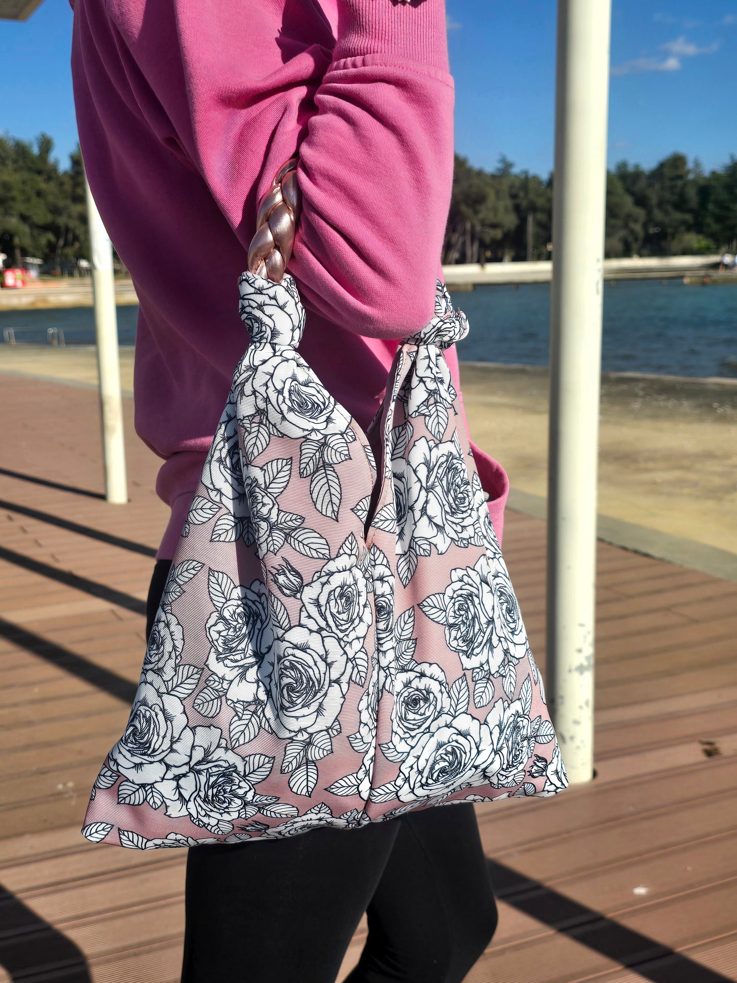 KNOT BAG rose