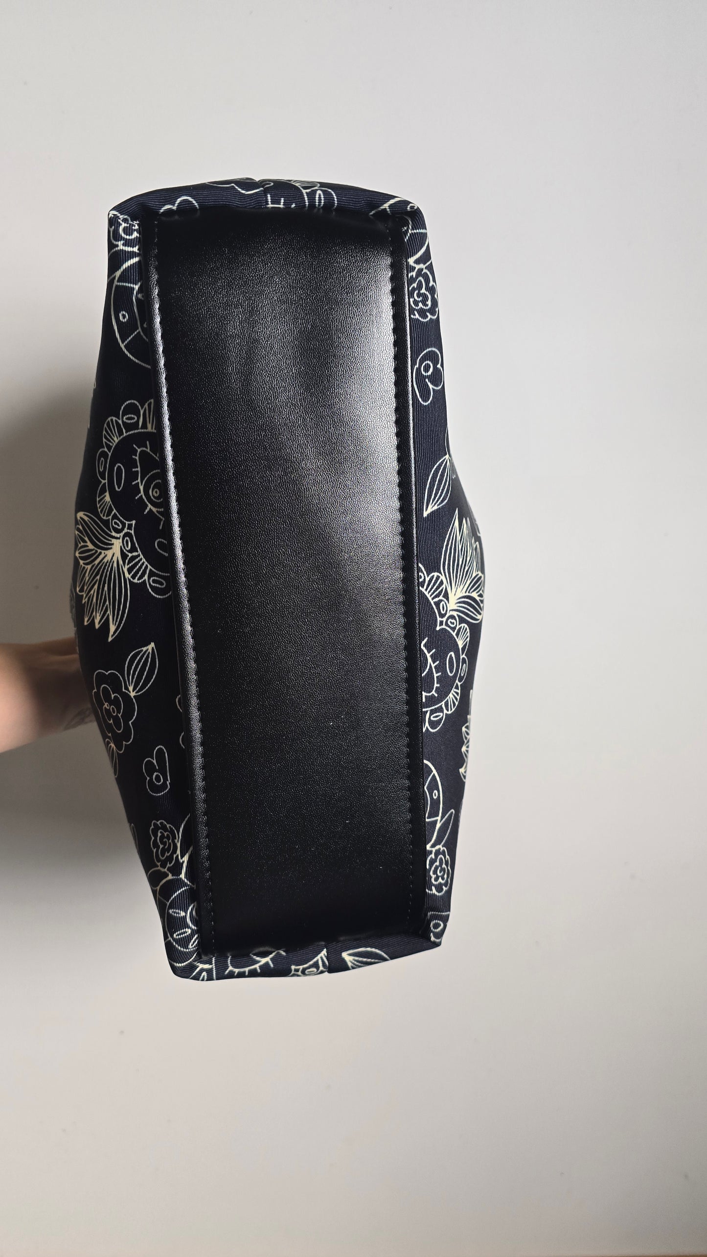 BORSA CLIC CLAC tracolla regolabile nero/ ex voto nero