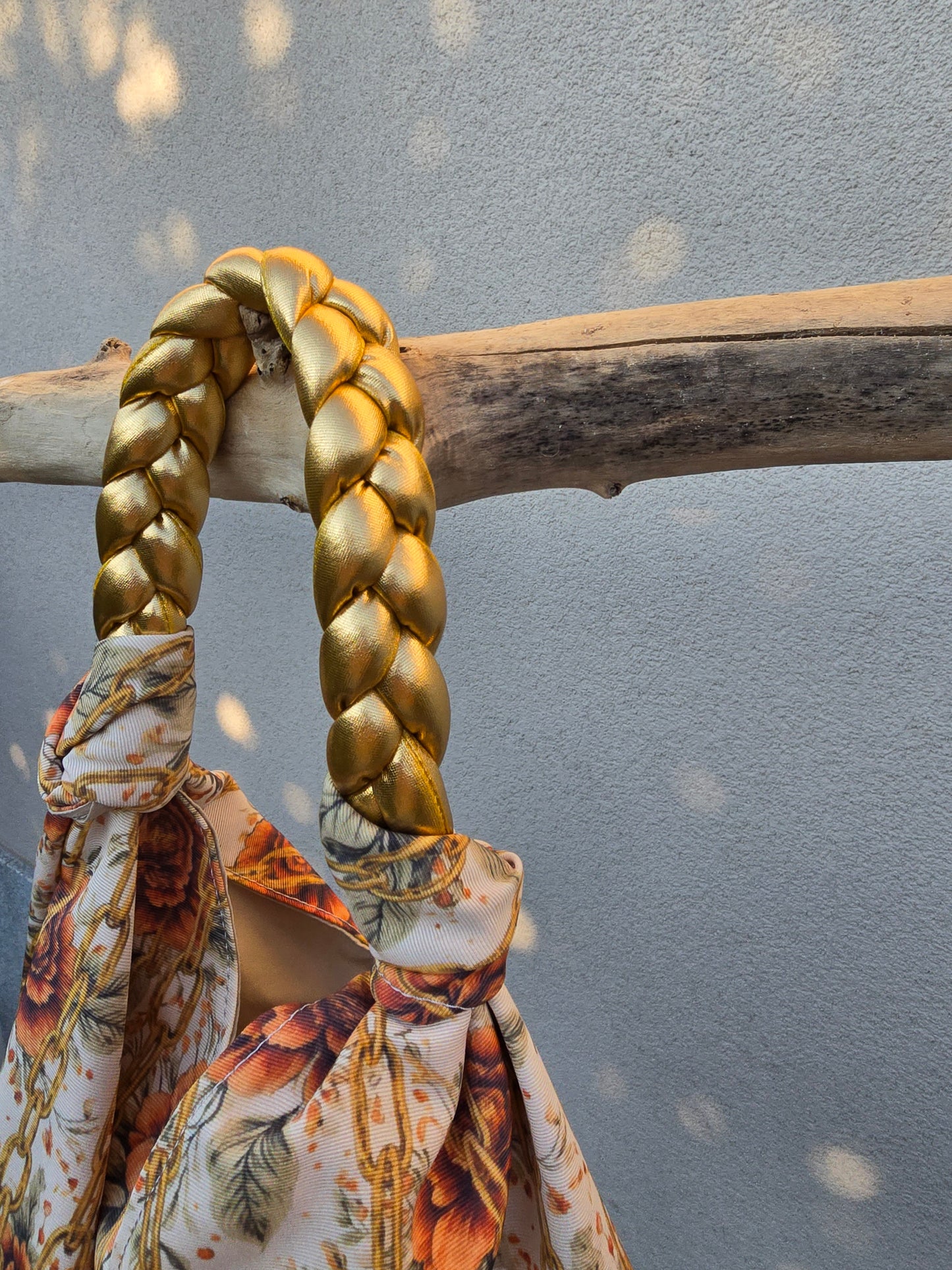 KNOT BAG oro fiori