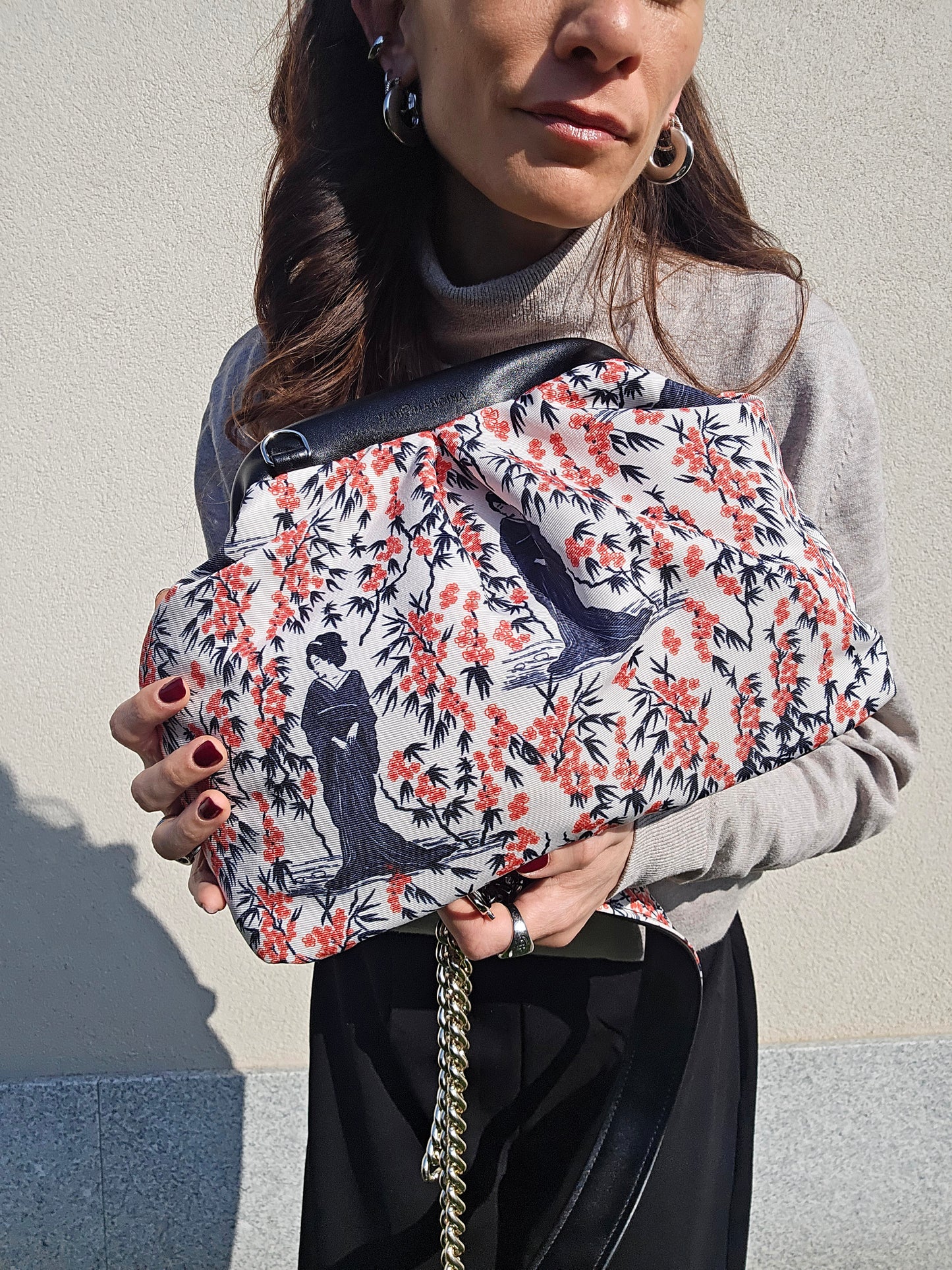 BORSA CLIC CLAC nero / japan